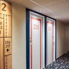 Hôtel Ibis Budget Nantes Ouest Atlantis Couëron, hotelli kohteessa Couëron