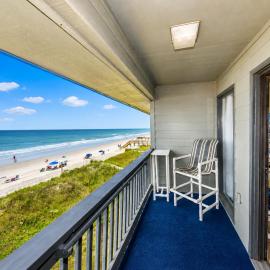 Oceanfront 1BR • Top-Floor Balcony Views • Cherry Grove • Sea Cabin 304-A