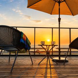 Private Sea View Rooftop and Sauna 3BR 6person