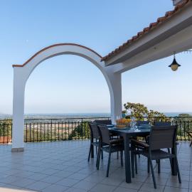Villa del Pino, Terrazza vista Mare