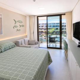 Flat Verde Mar - Muro Alto - Piscinas, lazer e 5 min da praia