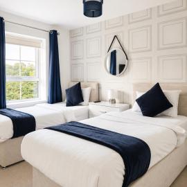 Welcoming 3-Bedroom Home in Wakefield for Families Sleeps 5、ウェイクフィールドのホテル