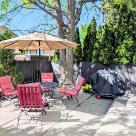Lakeside Park Retreat Patio, Grill, Kitchen, AC
