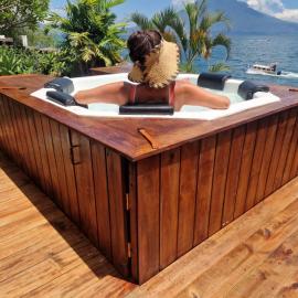 GuateMia Beach SPA Resort Soulfood & Bar, hotel em Santa Cruz La Laguna