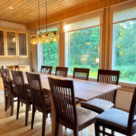 Countryside house with lakeside sauna and barbecue, hotel in Lahti