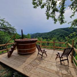 Cabana Păulești - ciubăr la munte