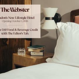 The Webster Covent Garden, New Lifestyle Hotel, Opening October 1