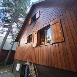 Chalet & jardin au coeur des montagnes alpines