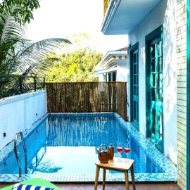 Luxury 3BHK Villa - Pvt Pool & Bathtub