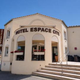 Hotel Espace Cite、カルカソンヌのホテル