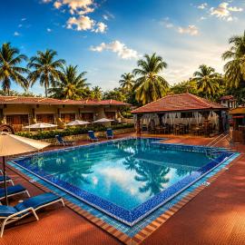 Leoney Resort Goa, hotel u gradu Vagator