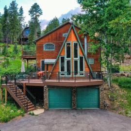 Designer A-Frame Luxury Mountain Home