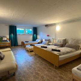 Großräumige Wohnung für 9 Personen