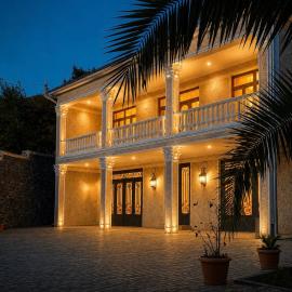 Green villa panorama