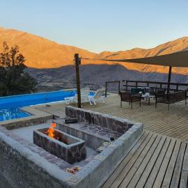 La mejor vista de la cordillera Chilena، فندق في San Esteban