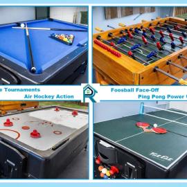 4BR Retreat with Game Room & Massage Chair - Sleeps 12 - 2 Kings - Step-Free - XL Private Patio, Hotel in Dallas