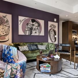 Velvet Lounge King Suite near Legacy West Pool