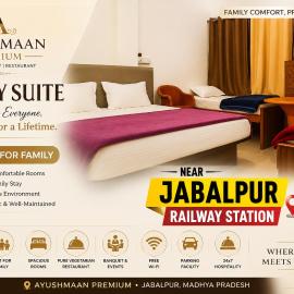 Grand Ayushmaan - Best Hotel in Jabalpur