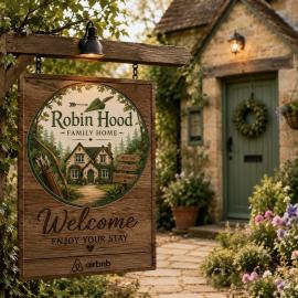 The Robin Hood family home