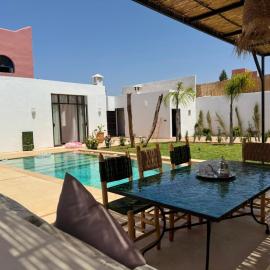 Villa FARAJ - Élégante Villa Familiale avec Piscine Privée à Essaouira