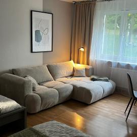 3-Zimmer-Apartment in ruhiger Lage mit Gartenblick - 20km von Düsseldorf