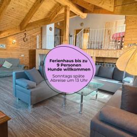 Ferienhaus Schröder | Loßburg | Hunde willkommen | 9 Personen