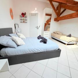 T3 rustique avec Piscine à partager en option