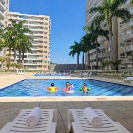 Apto 3Hab Piso 5 Piscina Gym Wifi Aire AC Parqueadero Soledad