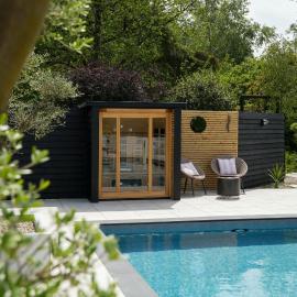 Serenity Villa with outdoor kitchen, sauna & pool