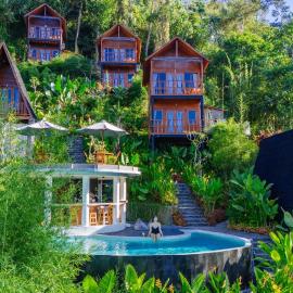 Ngetis Sidemen Villa & Retreat, хотел в Silebeng
