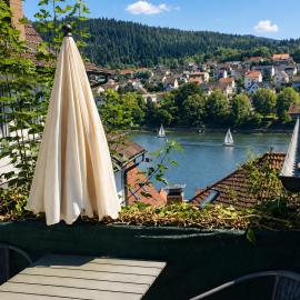 Natur und Neckarblick bei Heidelberg, hotel v destinaci Hirschhorn