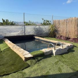 Cabaña rural piscina privada