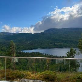 Mountain cabin Oldebu with a lovely view, hôtel à Vossevangen