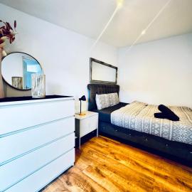 Cozy 1BR Apt & LR with Terrace Near Museum Gugging