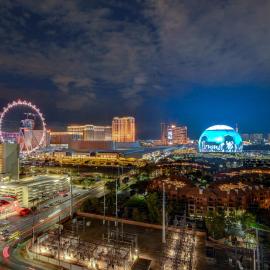 Sphere View with Balcony at Platinum Hotel
