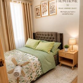 Furnished 2BR Condo-Wifi, Washing, Coffee, Kitchen, hotel v mestu Quezon City