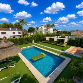 Villa Colibrí, con piscina privada para 6 personas