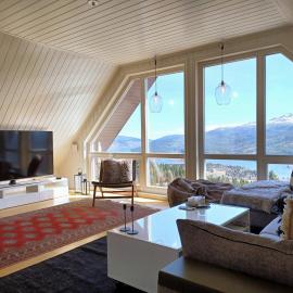 Ski-In Home with Great Views & Sauna