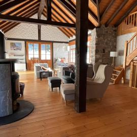 Country house at 800m, sauna, bathing pond