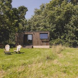 Mesbrecourt-Richecourt에 위치한 호텔 Richecourt - Parcel Tiny House - Tiny House 1 vue prairie en Picardie MAE-2213