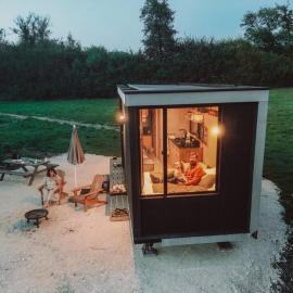 Domaine de L'Atrée - Parcel Tiny House - Tiny House 2 en Bourgogne à 2h de Paris MAE-3523, hôtel à Saint-Martin-des-Champs