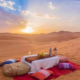 Taghaousa Luxury Camp In Merzouga, hotel en Merdani