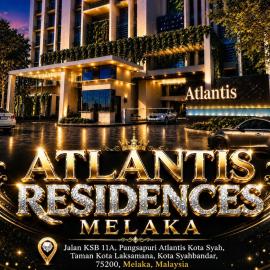 Atlantis Residence Melaka 4 Pax
