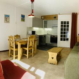 Résidence Le Praz - Studio cabine 4 personnes 2 exposé Sud MAE-8764