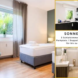 3 BR Wohnung im Haus Frey, Parkplatz, auch Einzelbetten, Hotel in Leinsweiler