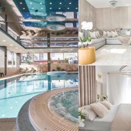 SZAFIROWE APARTAMENTY 1 kryty basen i sauna RESORT KLIFOWA, hotel en Rewal
