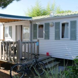 Camping Paradis Le Grand'R - Mobil home 3 Pièces 4 Personnes + TV MAE-9847, hotel em Les Mouettes
