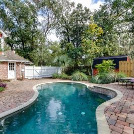 English Cottage Pool Home -- Florida Style