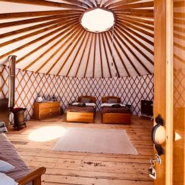 Cosy Nature Yurt Retreat in the Algarve Countryside