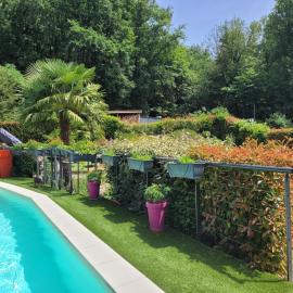 Aubazines में, होटल Gîte de France Gite capucine 2 épis - Gîte de France 2 personnes MAE-6564